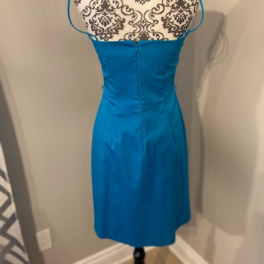 Citrine teal dress